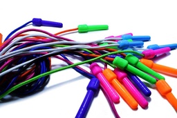 [SOG-8080] Soga/cuerda saltar mango plastico GRUESO 12pcs