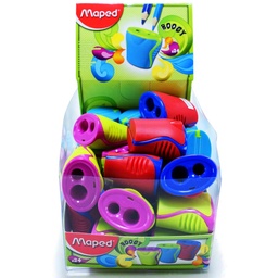 [062211] Tajador BOOGY c/deposito doble Maped 24PCS