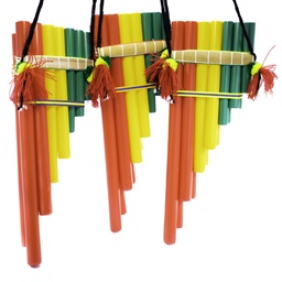 [ZAMP-1] Instrumento Musical - Zampoña plastico 6-7 tubos