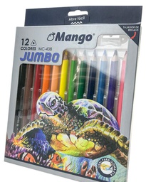 [MC408] Color Largo JUMBO Mango 12 Colores
