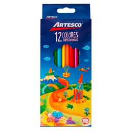 [16316601] Color largo ColorPlus mina 3MM Artesco 12 Colores