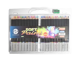 [SA36] Color largo mina 0.4mm Soft Aquarelable/Paint Benma de 36 Colores + pincel