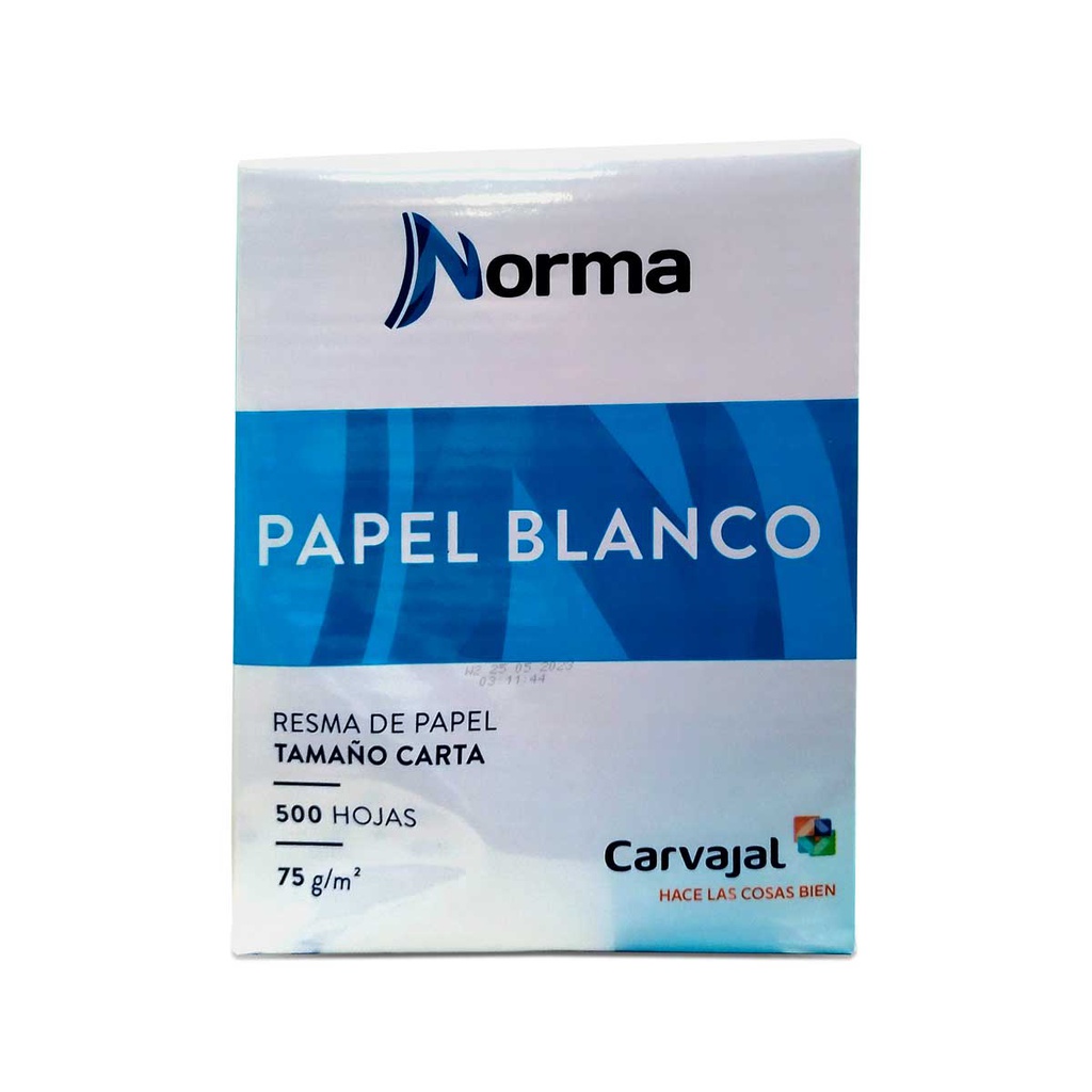 Bon blanco de 75gr Norma Carta 500hjs
