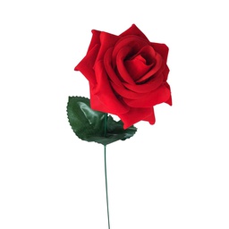 [FRI37] Flor - rosa individual largo 37cm