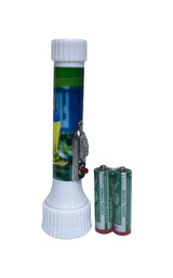[JF10992] Linterna pequeña JF10992 para 2 pilas AA con luz Led + 2 pilas AA
