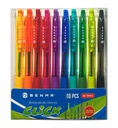 Boligrafo click Benma 10 colores