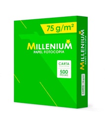[553707] Hojas bon Brasilero MILENIUM Carta 75gr. 500Hojas