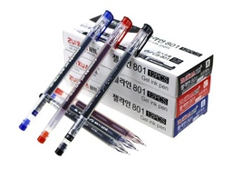 Micropunta 0.3 mm gel ink pen CS-801 Zuixua cajita de 12pcs